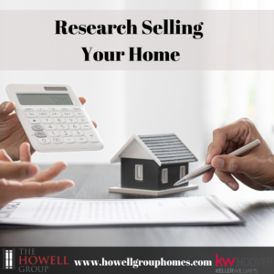 Research for Selling Your Home