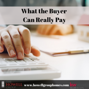 What the buyer can really pay