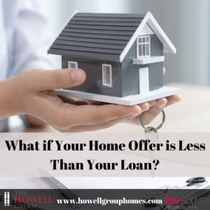 What if Your Home Offer is Less Than Your Loan? - Dianna Howell - The Howell Group