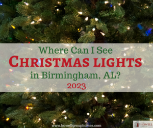 Christmas Lights in Birmingham, Alabama 2023